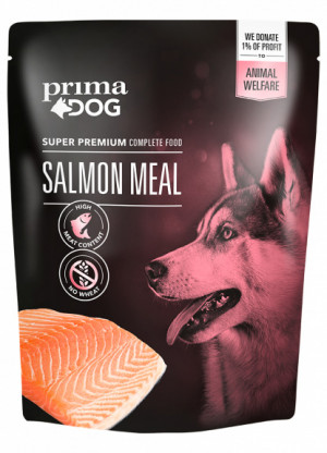 PrimaDog suņu konservi Lasis 260g