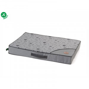 JK suņu guļvieta ortopēdiskais matracis MEMORY GREY LUX M 75x58x10cm