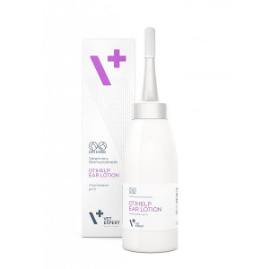 VetExpert OTIHELP Ear Lotion ausu losjons suņiem kaķiem 75ml