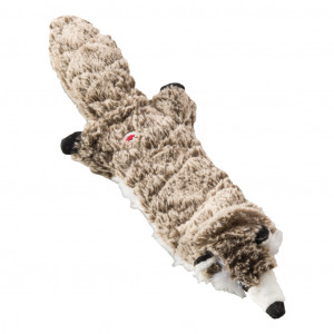 Skinneeez suņu rotaļlieta bez pildījuma Raccoon Quilted 35cm
