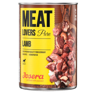 Josera Meatlovers Pure Monoprotein konservi suņiem Jērs 400g