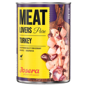Josera Meatlovers Pure Monoprotein konservi suņiem Tītars 400g