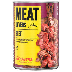 Josera Meatlovers Pure Monoprotein konservi suņiem Liellops 800g