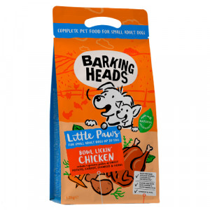 Barking Heads Little Paws Chicken sausa barība suņiem Vista 1.5kg