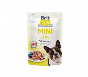 Brit Care Mini konservi suņiem Jērs mērcē 85g