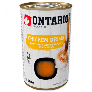 Ontario Cat Drink dzēriens buljons kaķiem Vista 135g