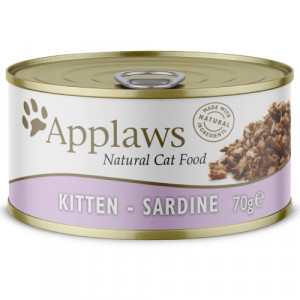 Applaws Cat KITTEN Sardine konservi kaķēniem Sardīnes želējā 70g