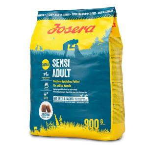 Josera Sensi Adult sausā barība jūtīgiem suņiem Pīle, lasis 900g