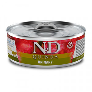 Natural & Delicious Cat kaķu konservi URINARY Pīle, kvinoja 80g