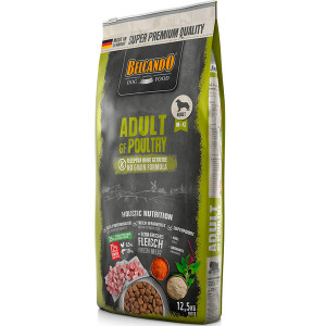 Belcando Adult GF Poultry bezgraudu sausā barība suņiem Mājputni 12.5kg