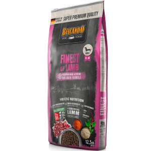 Belcando Finest GF Lamb bezgraudu sausā barība suņiem jērs 12.5kg