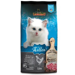 Leonardo KITTEN sausā barība kaķēniem Vista, krils 7.5kg