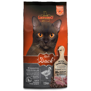 Leonardo Adult Duck Rice sausā barība kaķiem Pīle, rīsi 7.5kg