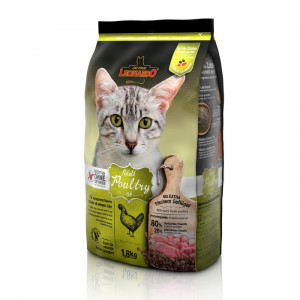 LEONARDO GF POULTRY bezgraudu sausā barība kaķiem Putnu gaļa 1.8kg