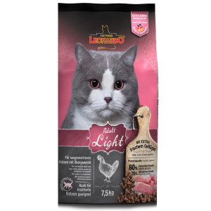 Leonardo Light Sterilized sausā barība kaķiem Putnu gaļa 7.5kg