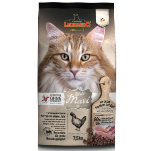 Leonardo Adult GF Maxi bezgraudu sausā barība kaķiem Putnu gaļa 7.5kg