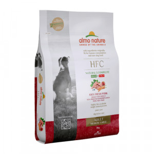 Almo Nature HFC Adult Pork sausā barība suņiem M/L Cūkgaļa 8kg