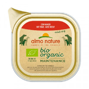 Almo Nature Bio Organic Beef konservi suņiem Liellops 100g