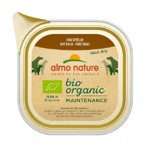 Almo Nature Bio Organic Veal konservi suņiem Teļa gaļa 100g