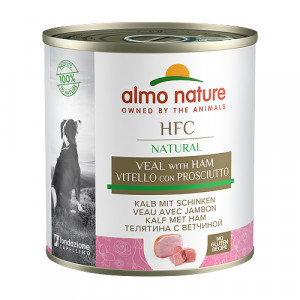 Almo Nature HFC Cuisine Veal & Ham konservi suņiem Teļš, šķiņķis 280g