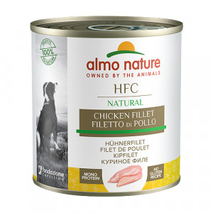 Almo Nature HFC Natural Chicken Fillet konservi suņiem Vistas fileja 280g