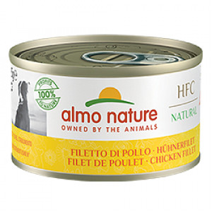 Almo Nature HFC Natural Chicken Fillet konservi suņiem Vistas fileja 95g