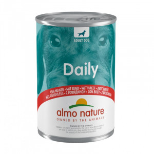 Almo Nature Daily Dog Beef konservi suņiem Liellops 400g