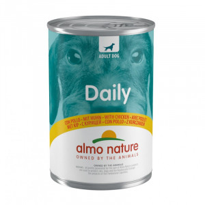 Almo Nature Daily Dog Chicken konservi suņiem Vista 400g