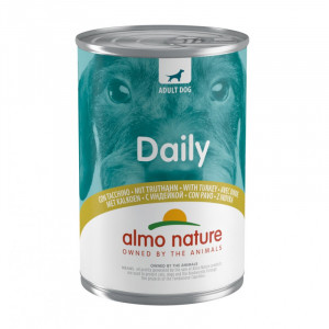 Almo Nature Daily Dog Turkey konservi suņiem Tītars 400g