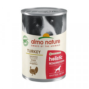 Almo Nature Holistic Mono Protein Turkey konservi suņiem Tītars 400g