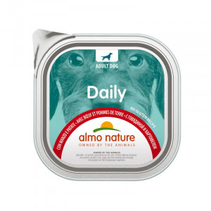 Almo Nature Daily Dog Beef & Potatoes konservi suņiem Liellops, kartupelis 300g