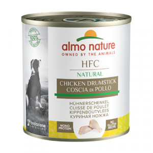Almo Nature HFC Natural Chicken Drumstick konservi suiņiem Vistas gaļas kājiņas 280g