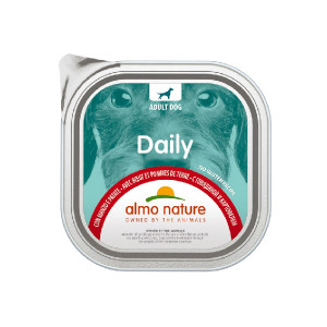 Almo Nature Daily Dog Beef & Potatoes konservi suiņiem Liellops, kartupeļi 100g