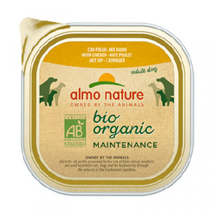 Almo Nature Bio Organic Chicken konservi suņiem Vista 300g