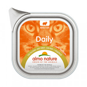 Almo Nature Cat DAILY Turkey konservi kaķiem Tītars 100g