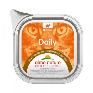 Almo Nature Cat DAILY Veal konservi kaķiem Teļa gaļa 100g