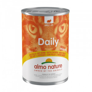 Almo Nature Cat DAILY Chicken konservi kaķiem Vista 400g