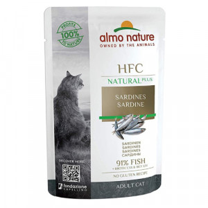 Almo Nature Cat HFC Sardines konservi kaķiem Sardīnes 55g