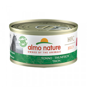 Almo Nature Cat HFC Jelly Tuna konservi kaķiem Tuncis želejā 70g