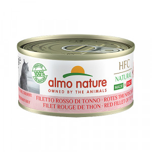 Almo Nature Cat HFC Red Fillet Tuna konservi kaķiem Sarkanās filejas tuncis 70g
