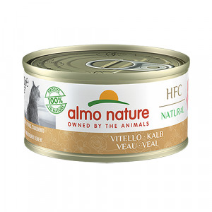 Almo Nature Cat HFC Veal konservi kaķiem Teļa gaļa 70g