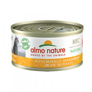 Almo Nature Cat HFC Chicken Breast konservi kaķiem Vistas gaļas krūtiņa 70g