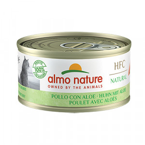 Almo Nature Cat HFC Light Chicken & Aloe konservi kaķiem Vista, alveja 70g