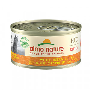 Almo Nature KITTEN HFC Chicken konservi kaķēniem Vista 70g