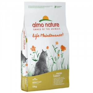 Almo Nature Cat Holistic Turkey sausā barība kaķiem Tītars 12kg