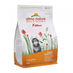 Almo Nature KITTEN Holistic Chicken sausā barība kaķēniem Vista 2kg