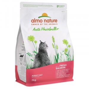 Almo Nature Cat Holistic Anti-Hairball Salmon sausā barība kaķiem Lasis 2kg