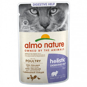 Almo Nature Cat Holistic Sensitive Poultry konservi kaķiem Mājputni 70g