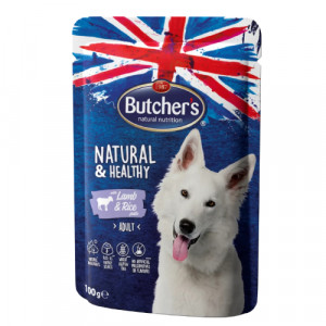 Butchers Dog NH Lamb & Rice Pate konservi suņiem Jers, rīsi 100g