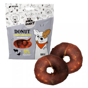 MR.BANDIT DONUT Lamb & Duck gardums virtulis suņiem Jērs, Pīle 500g